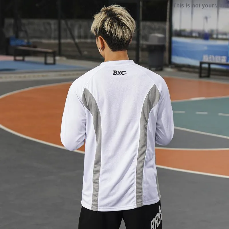 BKCXZICE Loose Fit Breathable T Shirt Men's-2