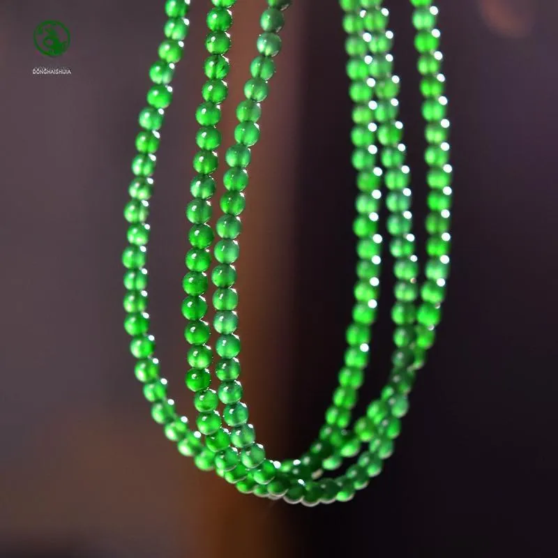 Tokai Family Ice Type Jadeite Necklaces Unisex-2