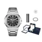 Collection Box-Black Dial Steel Band