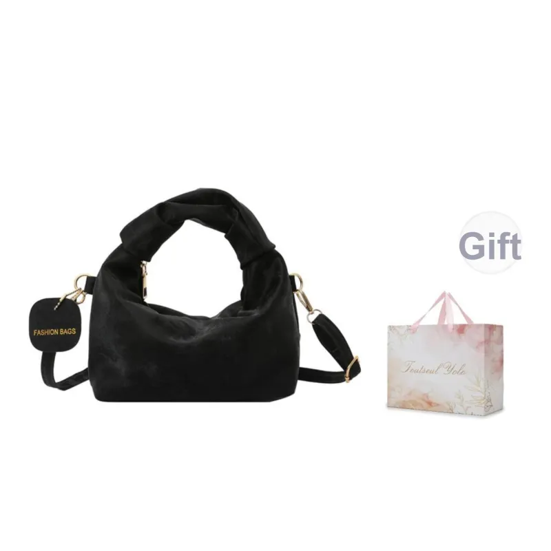 TOUTSEUL YOLO PU Shoulder Bag, Crossbody Bag, Handbag Women's White/Silver/Black/Pink-12