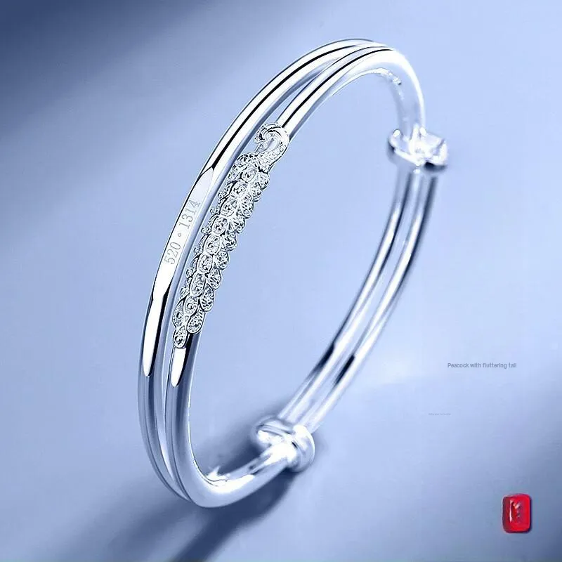 NSAOT 999 Fine Silver Bangles Women's-1