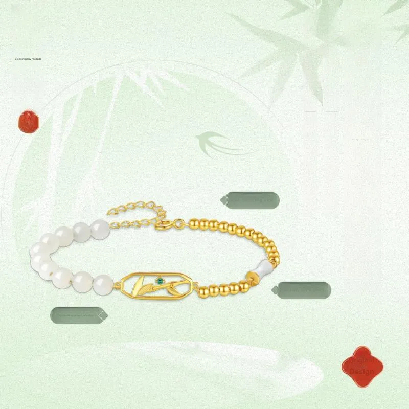 Fu Ru Ji Bracelets White Jade/Pale Greenish White Jade Women's-2