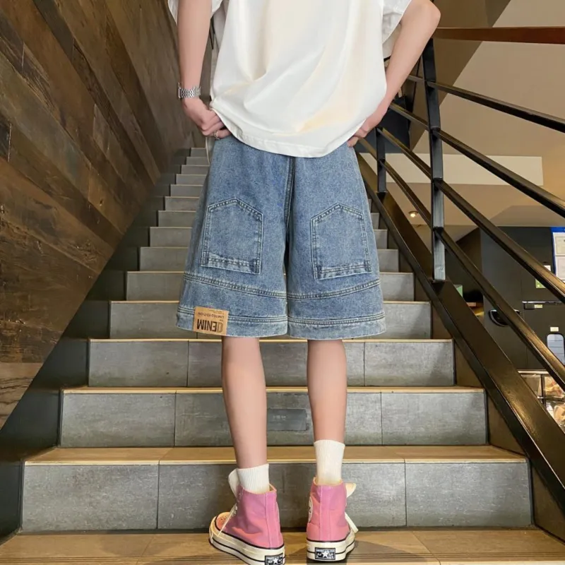 TYPERIGHTER Denim Shorts Unisex-11