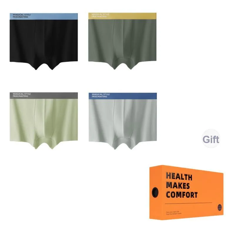 Vine Color Underpants Men's 4 Pack