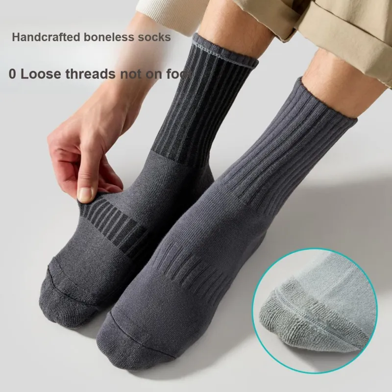 ZEROIN Mid-Calf Socks Unisex 4 Pack-15