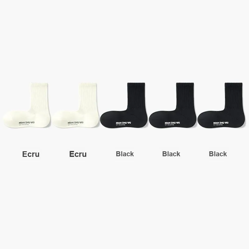 B&C.Room 2023 Fall Crew Socks Men's 5 Pack-16