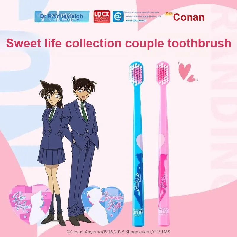 Leizhi x MINGZHENTANKENAN Sweet Life Heart Toothbrushes Cleaning Gum Protection-1
