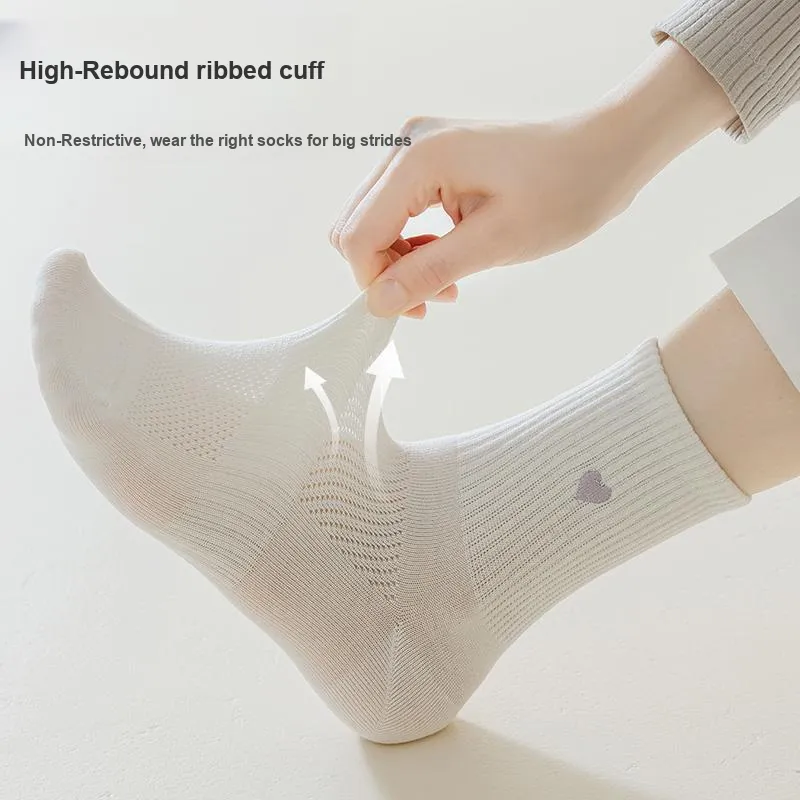 Cotton Gene Mid Calf Socks Women's 7 Pack-11
