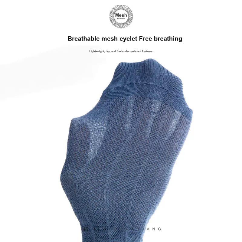 H YXIANG Mid Calf Socks Men's 6 Pack-1