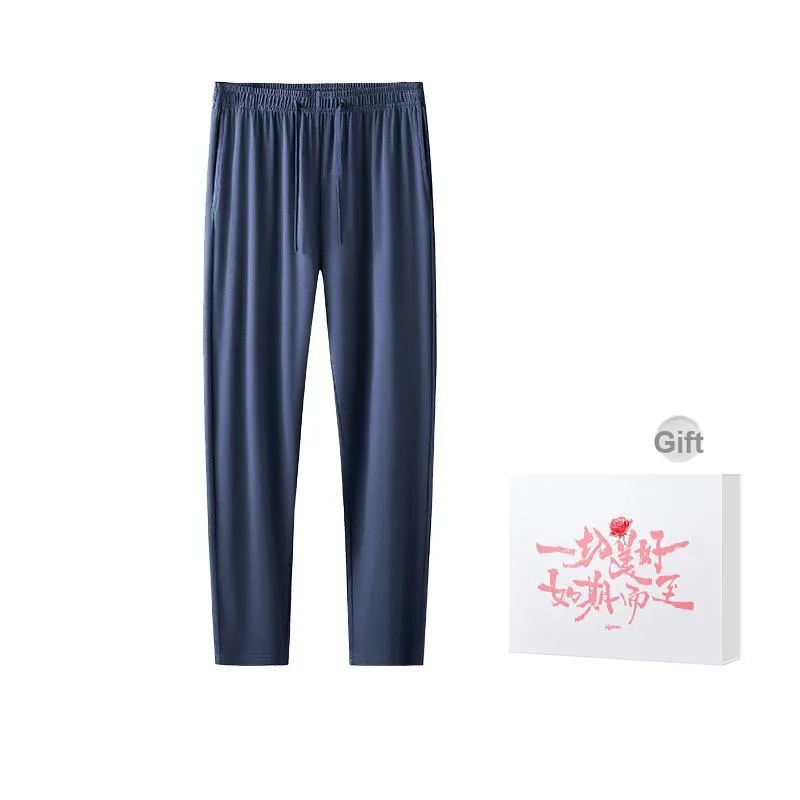 DUINIDESIYU Pajama Pants Men's Gift Box Set-4