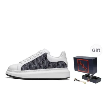 ROBERTA DI CAMERINO Anti Slip And Wear Resistant Height Increasing Low Top Skateboard Shoes Men's