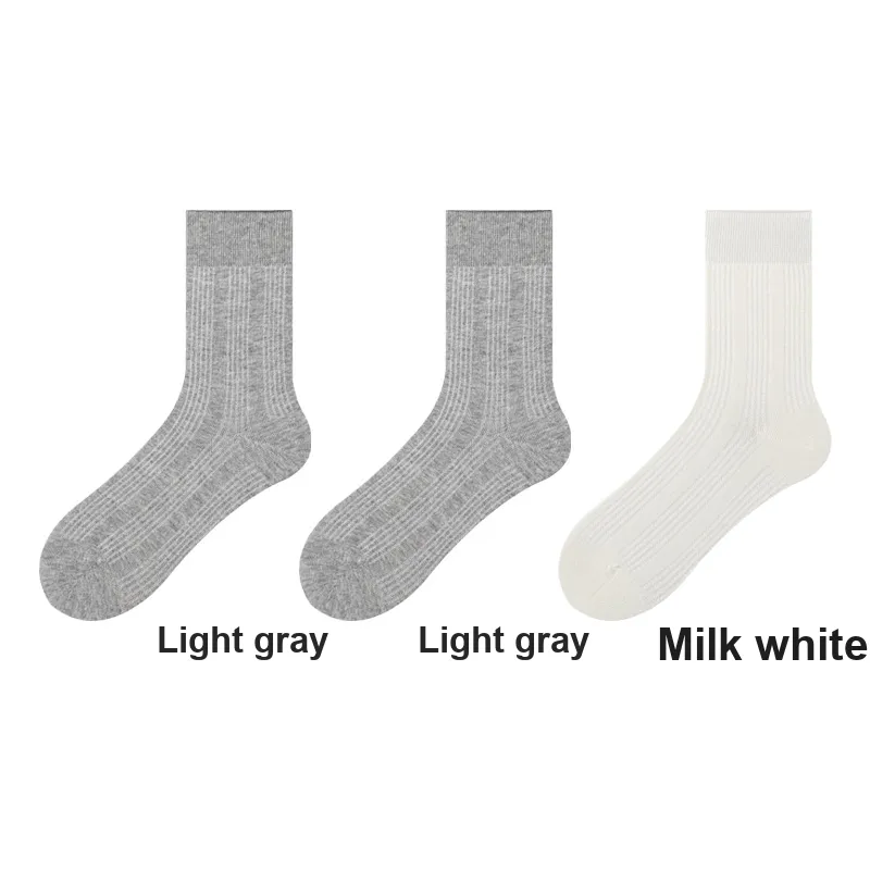 H YXIANG Mid Calf Socks Women's Combo Set-17