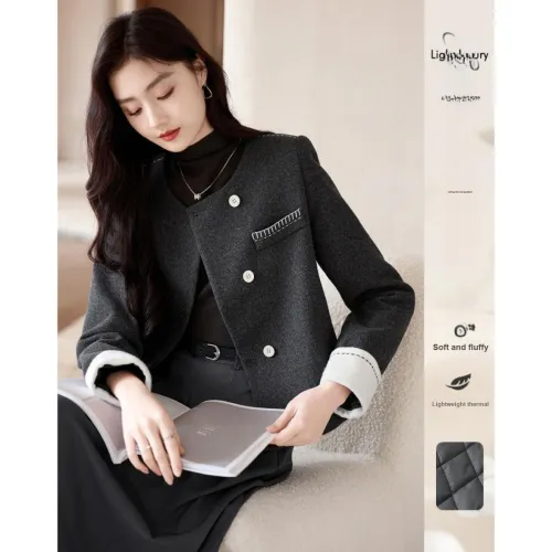 Like The Age Of Water Winter Velvet feel Coat Regular Women's