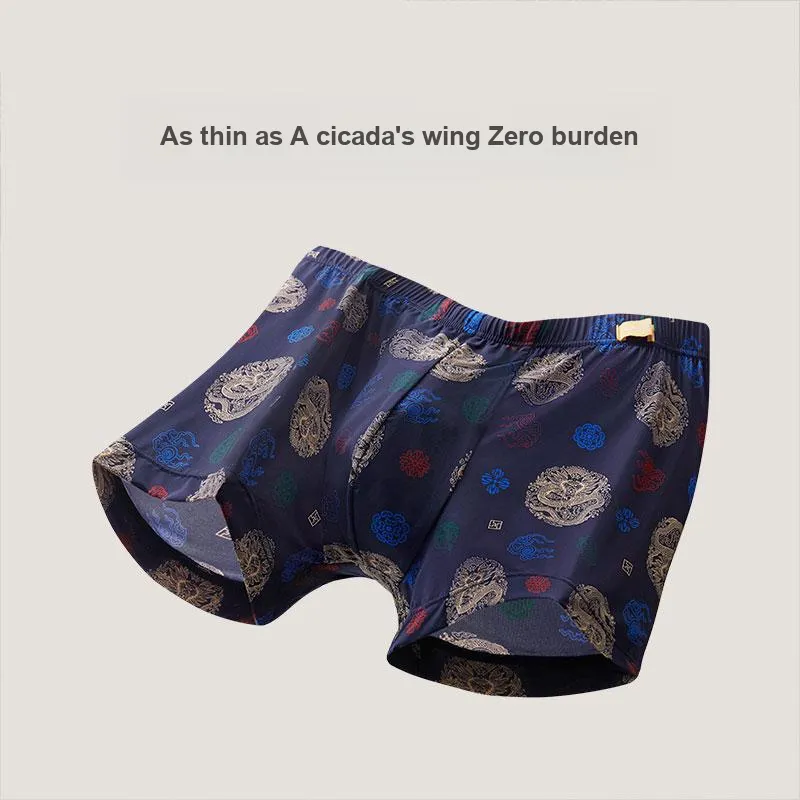 Shuya Underpants Men's 1 Pack Royal Blue-6