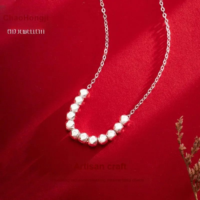 CHAOHONGJI S925 Silver Necklaces Women's-2