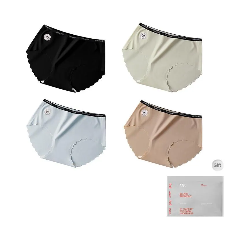 MIIOW Trend Party Series Underpants Women's Shopping Bag 4 Pack-0