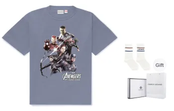 Charlie Luciano x MARVEL/ T Shirt Unisex Gray