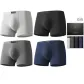4 Pack Gift Box Set (Black+Navy Blue+Iron Gray+Light Gray) 100% cotton Antibacterial Breathable