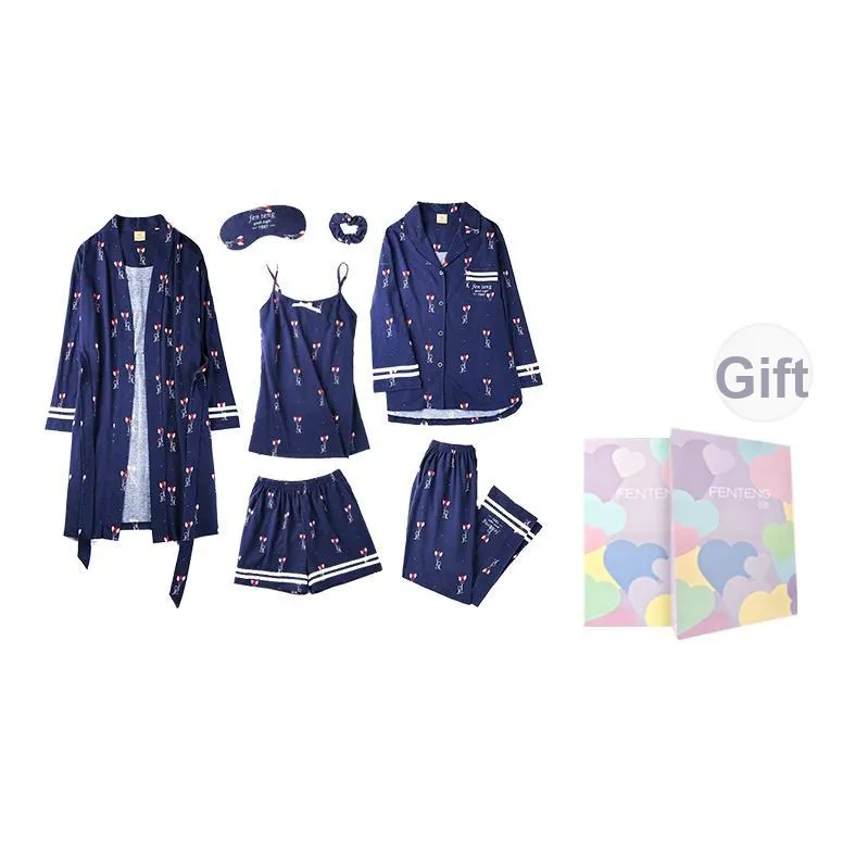 FENTENG Loungewear Set Spring Fall Summer Women's Gift Box Set