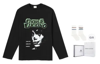 Charlie Luciano T Shirt Unisex Black