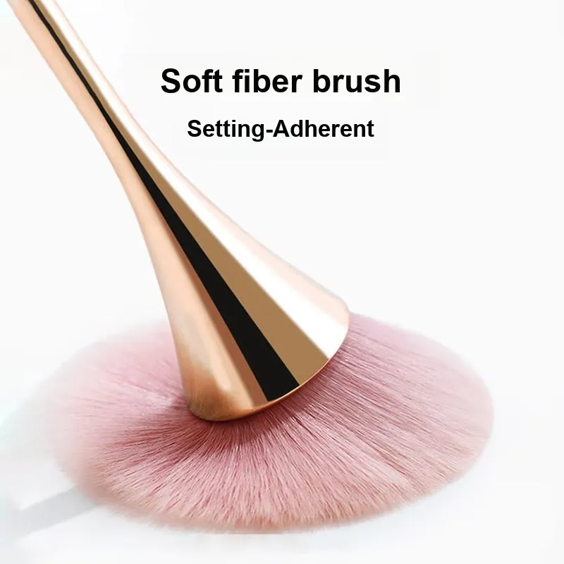 JIAOXUEFEI Small Round Pendant Loose Power Brush Rouge Blush Easy To Apply And Even-2