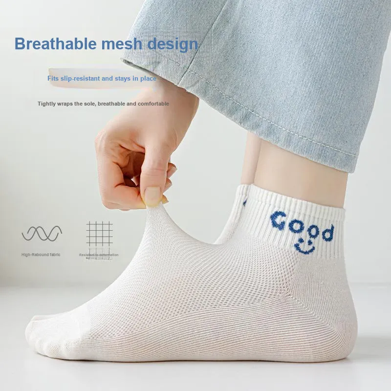 MIIOW Ankle Socks Women's 5 Pack-2