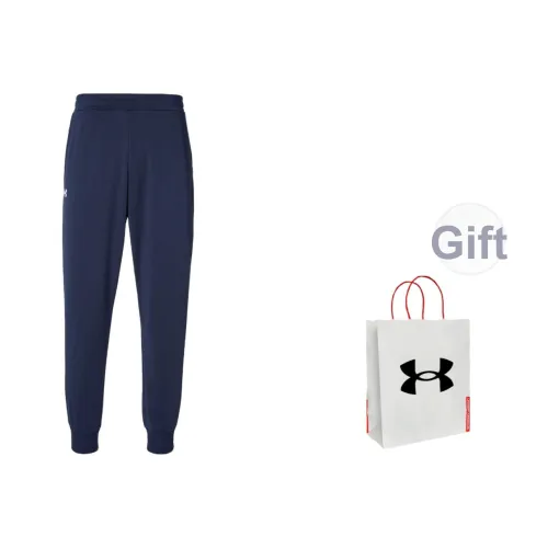 Under Armour Повседневные брюки Мужские Темно-синий + Сумка для покупок