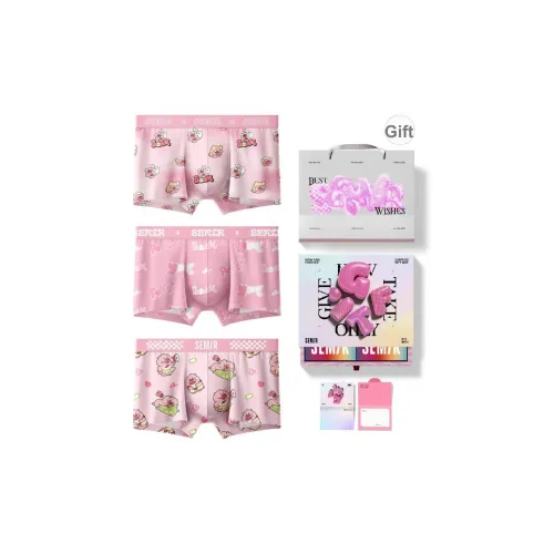 SEM R Трусы Мужские упаковка из 3 штук набор в подарочной коробке