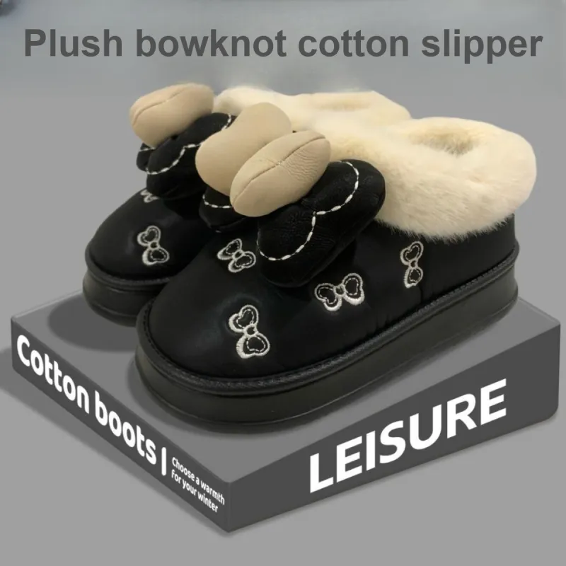SHIGUDE Cotton Slippers Women's Ecru-8