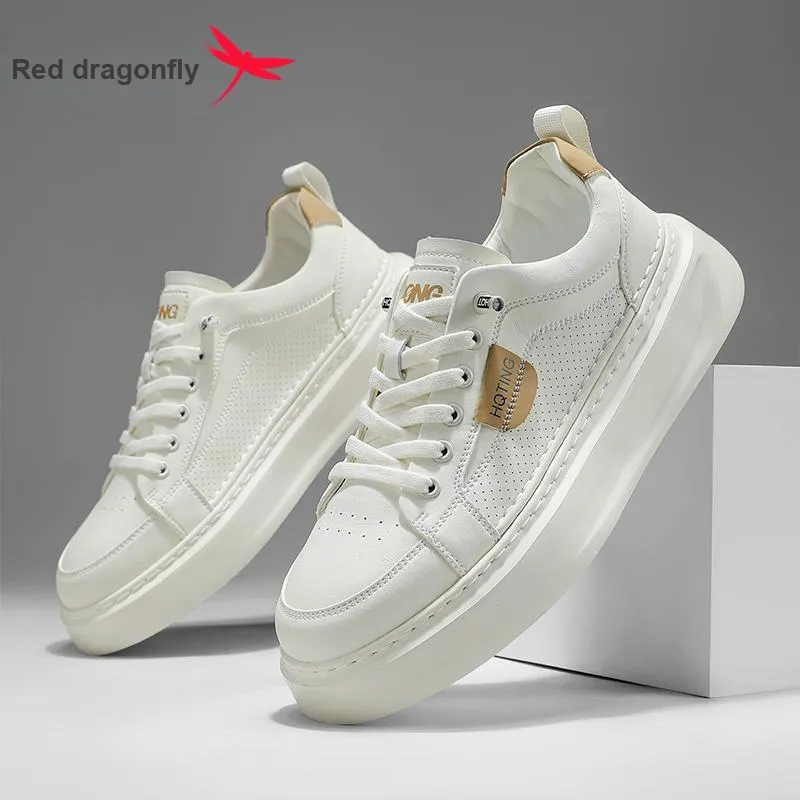 RED DRAGONFLY Low Top Skateboard Shoes Men's-11