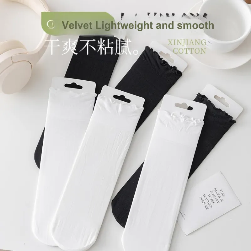 XXLLG Mid Calf Socks Women's 6 Pack-5