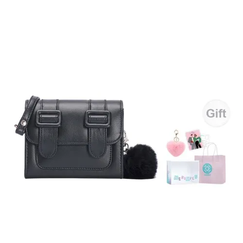 MERIMIES Crossbody Bag Mini Belly Black