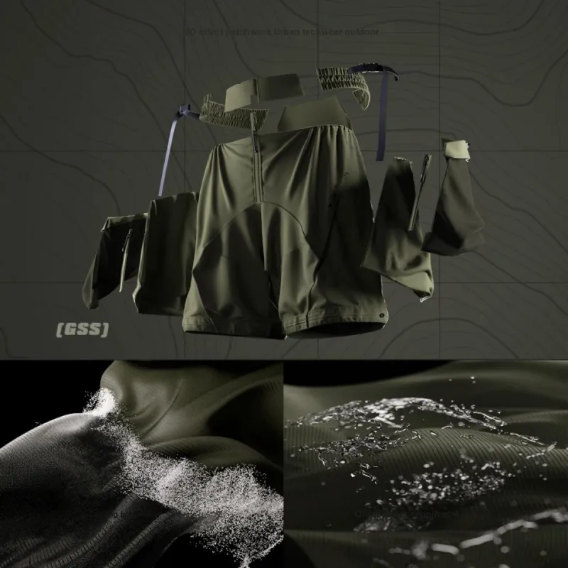 Monster Guardians Cargo Shorts Men's-7