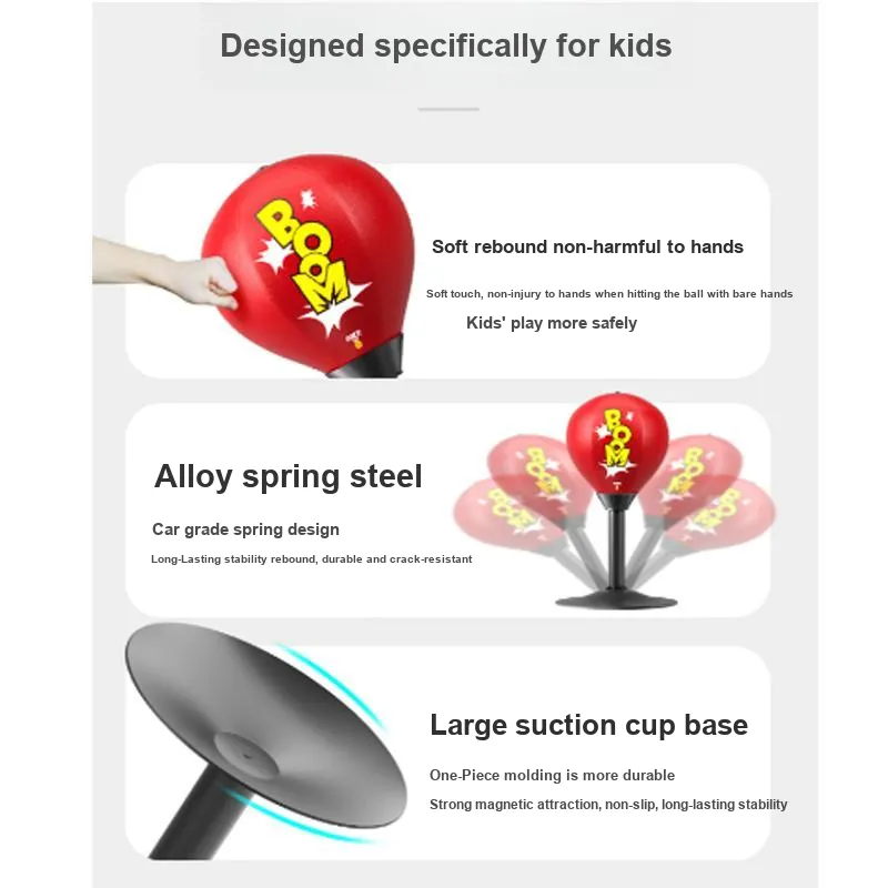 Papaison Speed Balls / Vent Balls PU Leather Stainless Steel EVA Foam Kids'-2