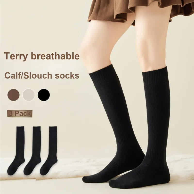 Ordifen Knee High Socks Women's 3 Pack-13