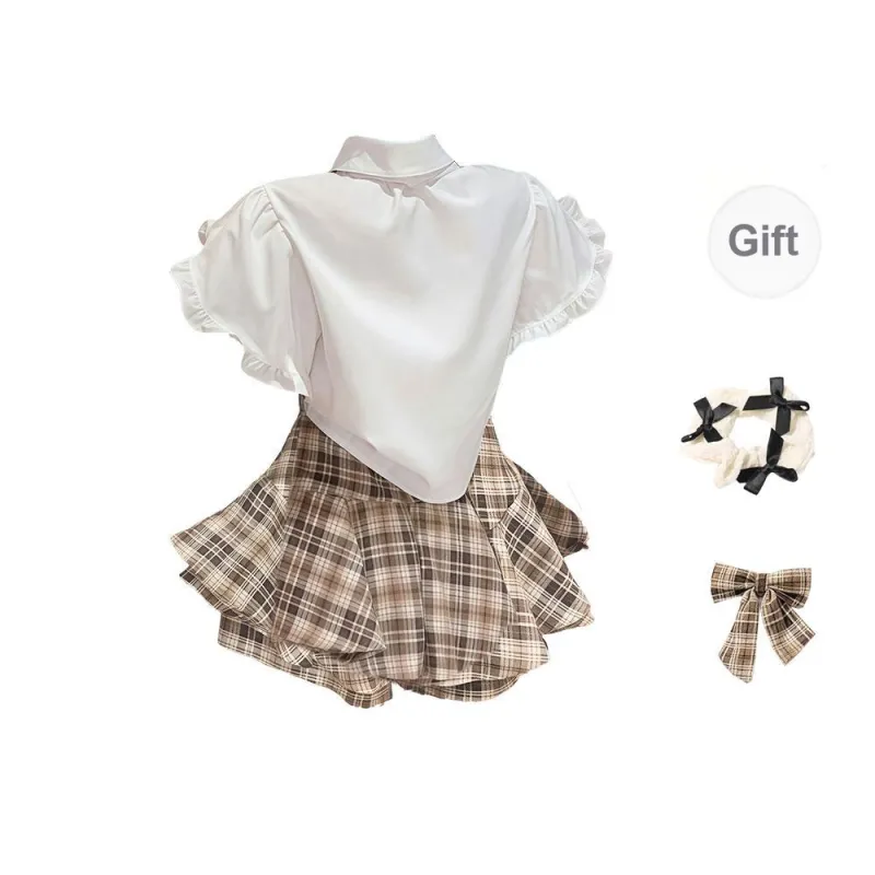 TURN UP Two Piece Skirt Sets Women's-1