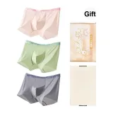 S921# Pink+Green+Gray (Oyster Antibacterial Gusset Box)