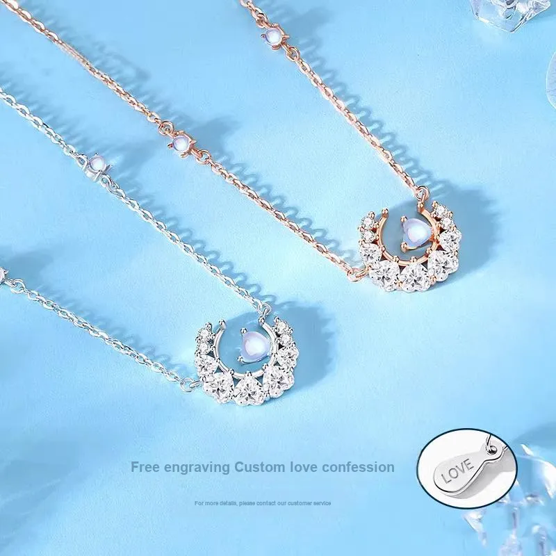 Heart To Heart 999 Fine Silver Necklaces Women's-2