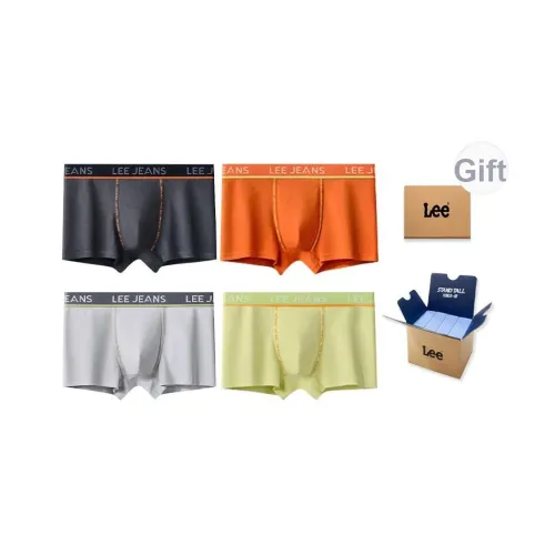 Lee совместный бренд модель Classic 101 Трусы Мужские Коробка 4 шт