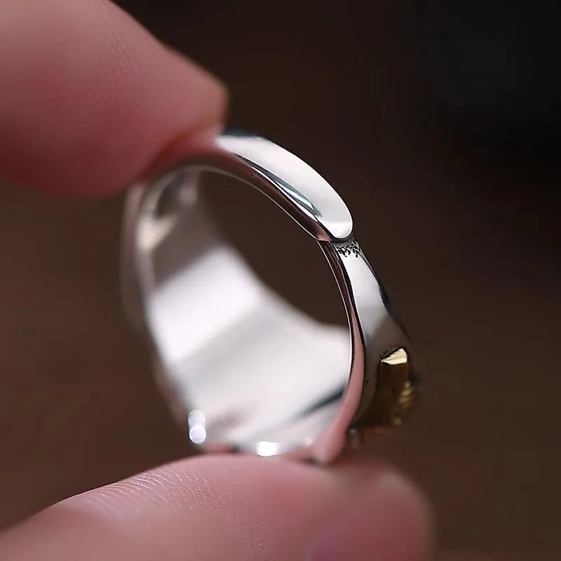 Ostantin S925 Silver Rings Men's-5