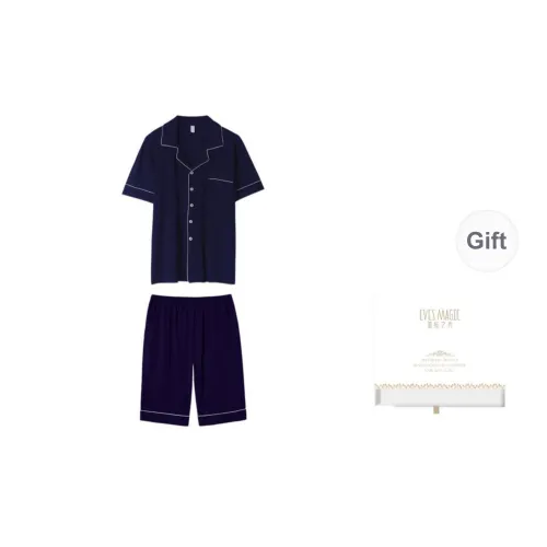 XIA.WA.ZHI.XIU Pajama Set Men's Two Piece Set
