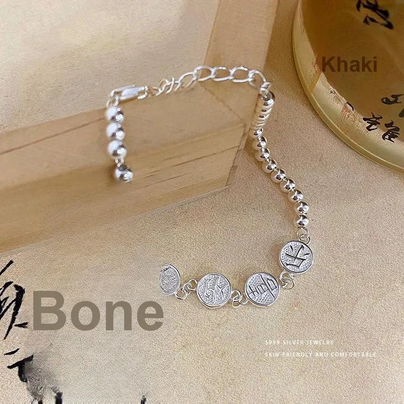 AITAO 999 Fine Silver Pure Silver Bracelets Women's-1