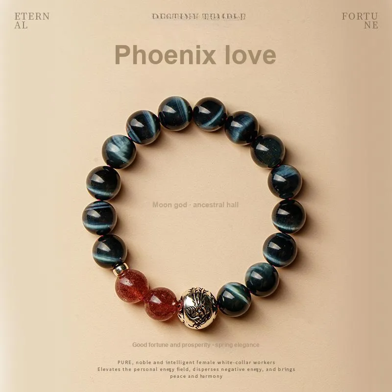 ZHIZUO Tiger's Eye Stone Bracelets Unisex-2