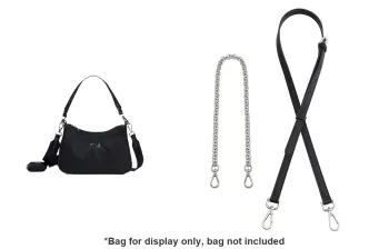 Luxury Care Artisan Workshop Metal Bag Straps Women's White/Black