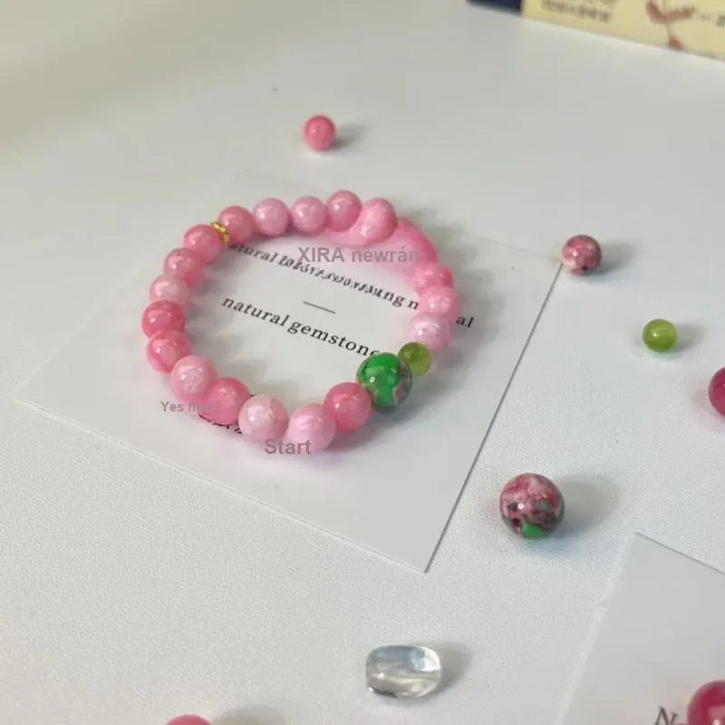 ZWU Colored Glaze Bracelets Women's-3
