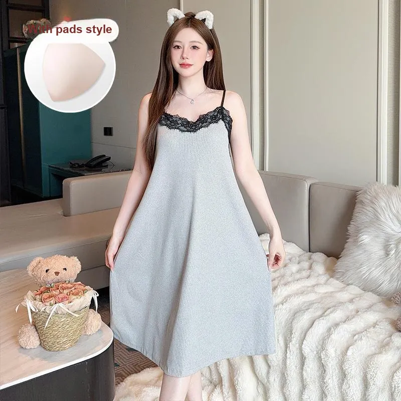 Top Melon Nightgown Women's Image Color-3