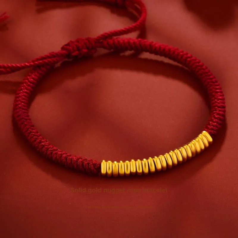 YASHENGZHUBAO Gold Bracelet Women's-1