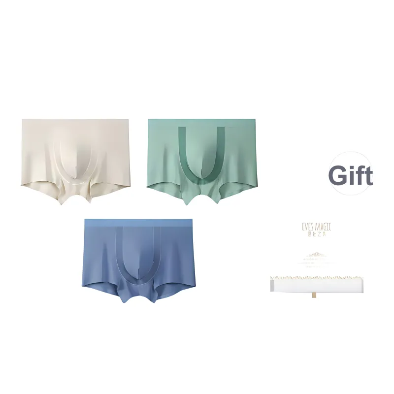 XIA.WA.ZHI.XIU Underpants Men's Box 3 Pack-12
