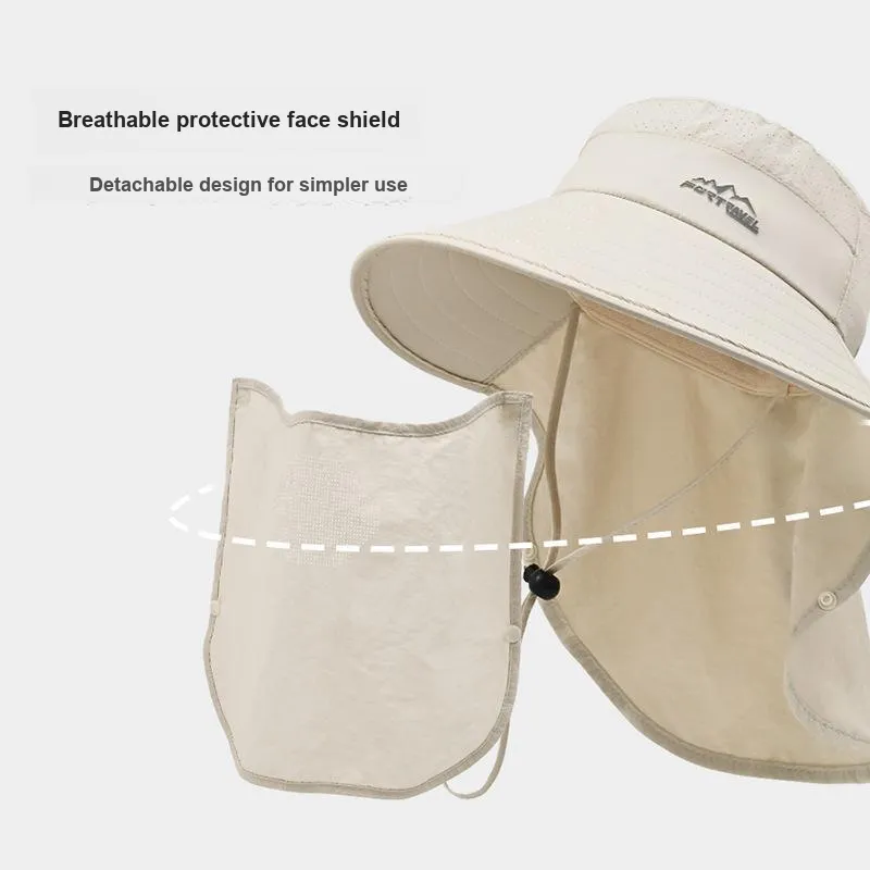 CARDANRO Polyester Sun Protection Hats Unisex-4