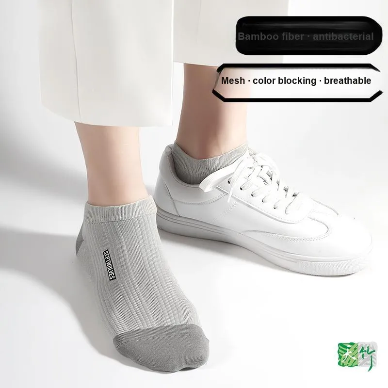 SEPTWOLVES Ankle Socks Men's 5 Pack Gift Box Set+Shopping Bag-2